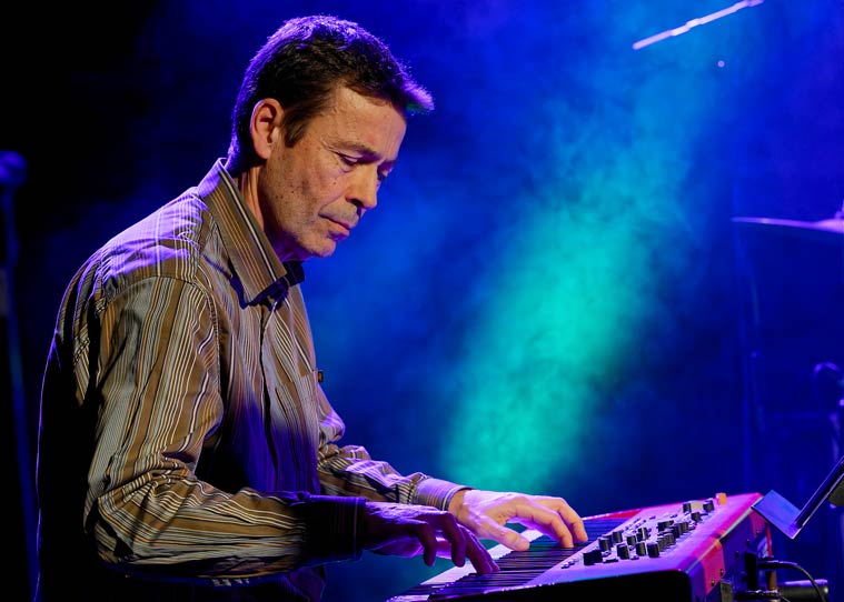 Benoit Vincenot, pianiste du groupe de jazz Be'swing pour mariage à Paris