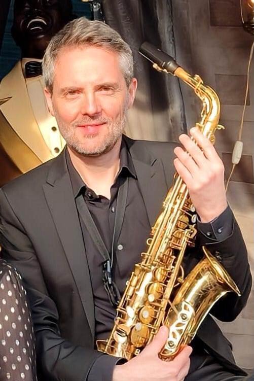 Jérôme Larsonnier, saxophoniste du groupe de jazz Be'swing pour mariage à Paris